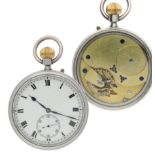 John Durden, London - lever pocket watch with presentation case, the free sprung movement signed