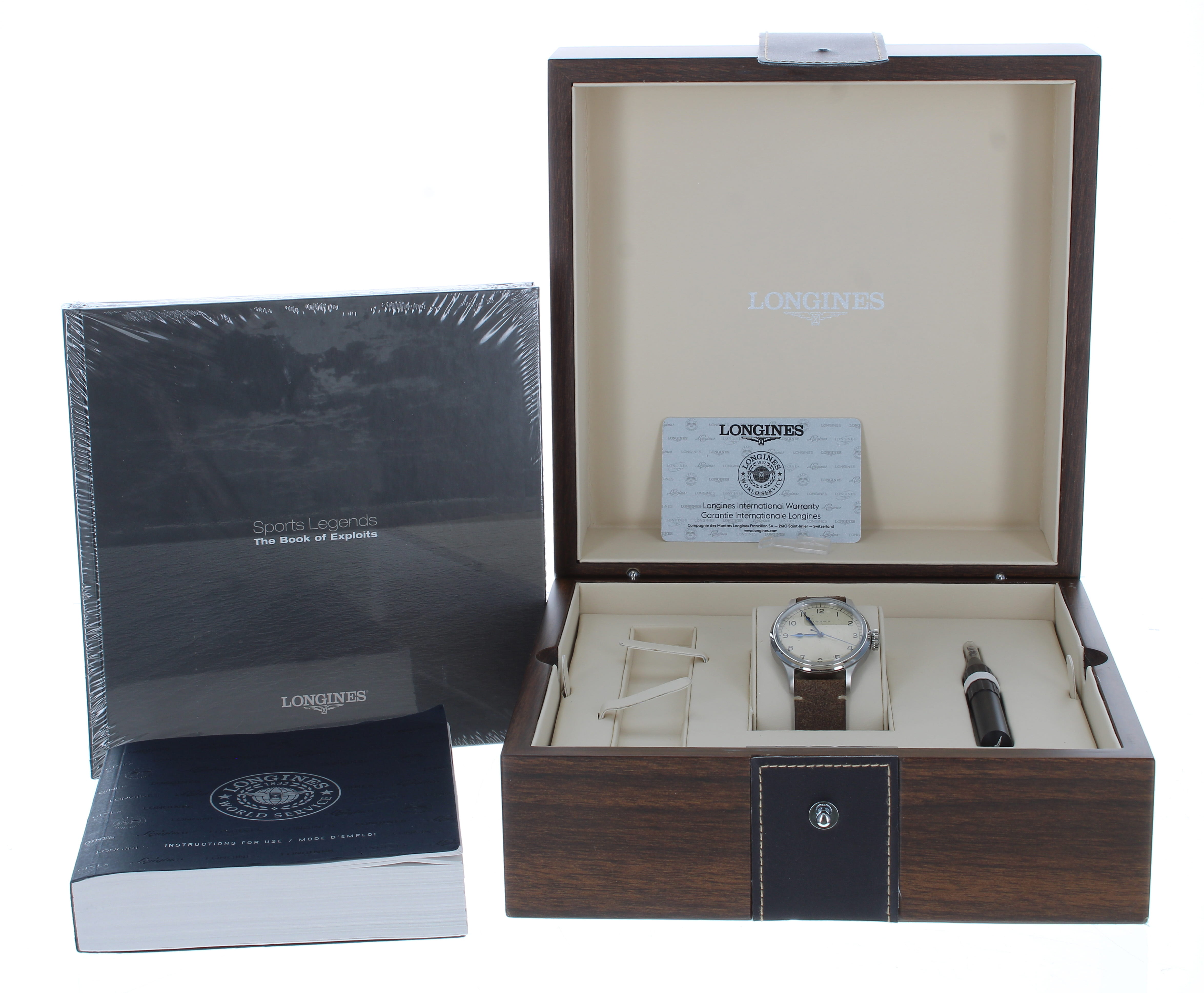 Longines Heritage Military stainless steel gentleman's wristwatch, reference no. L2.819.4, serial - Image 3 of 4