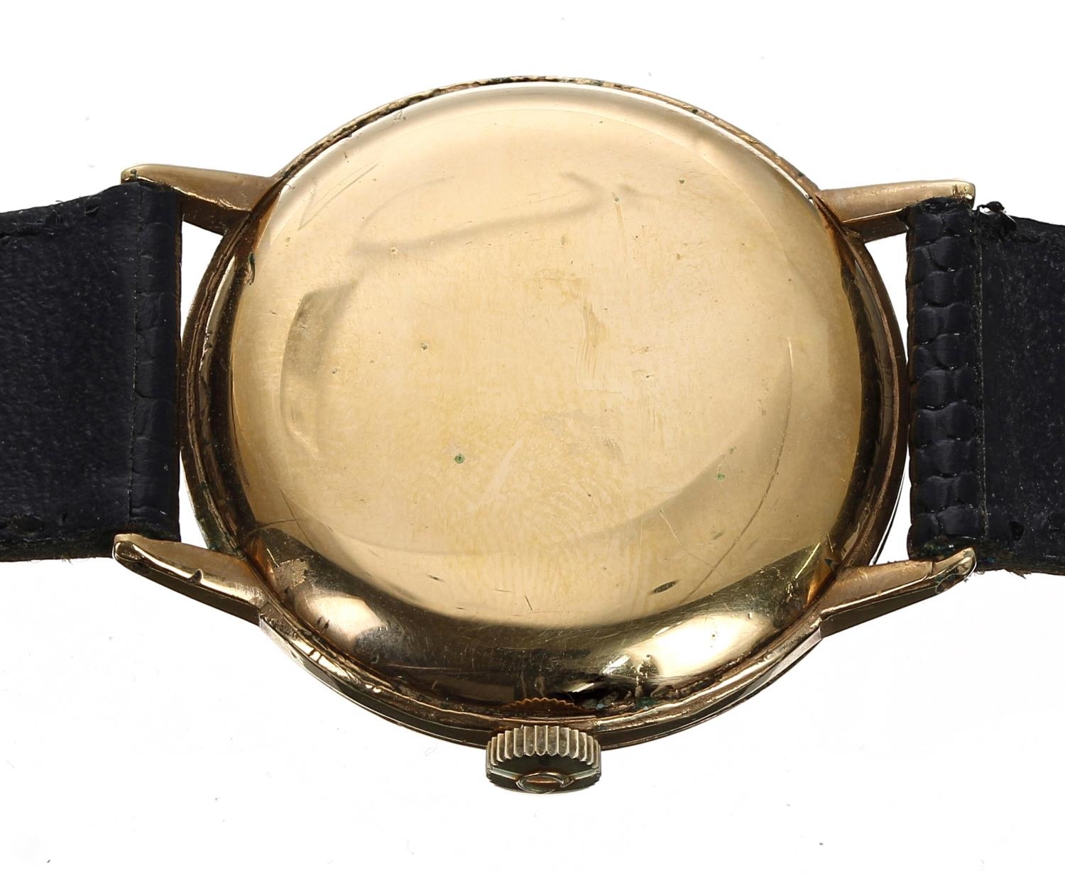 Omega gold plated gentleman's wristwatch, case no. 10477575, serial no. 9952xxx, circa 1940's, - Bild 2 aus 2