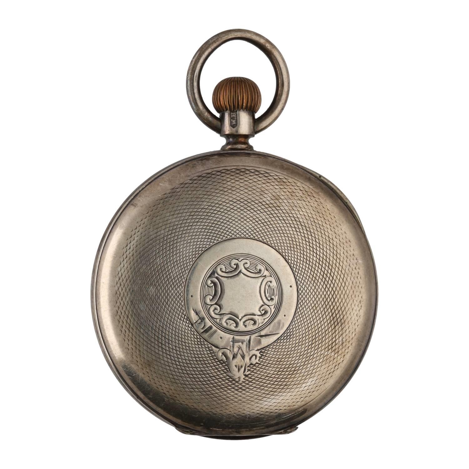 American Waltham 'Royal' silver lever pocket watch, circa 1907, serial no. 16179970, signed 17 jewel - Image 4 of 4