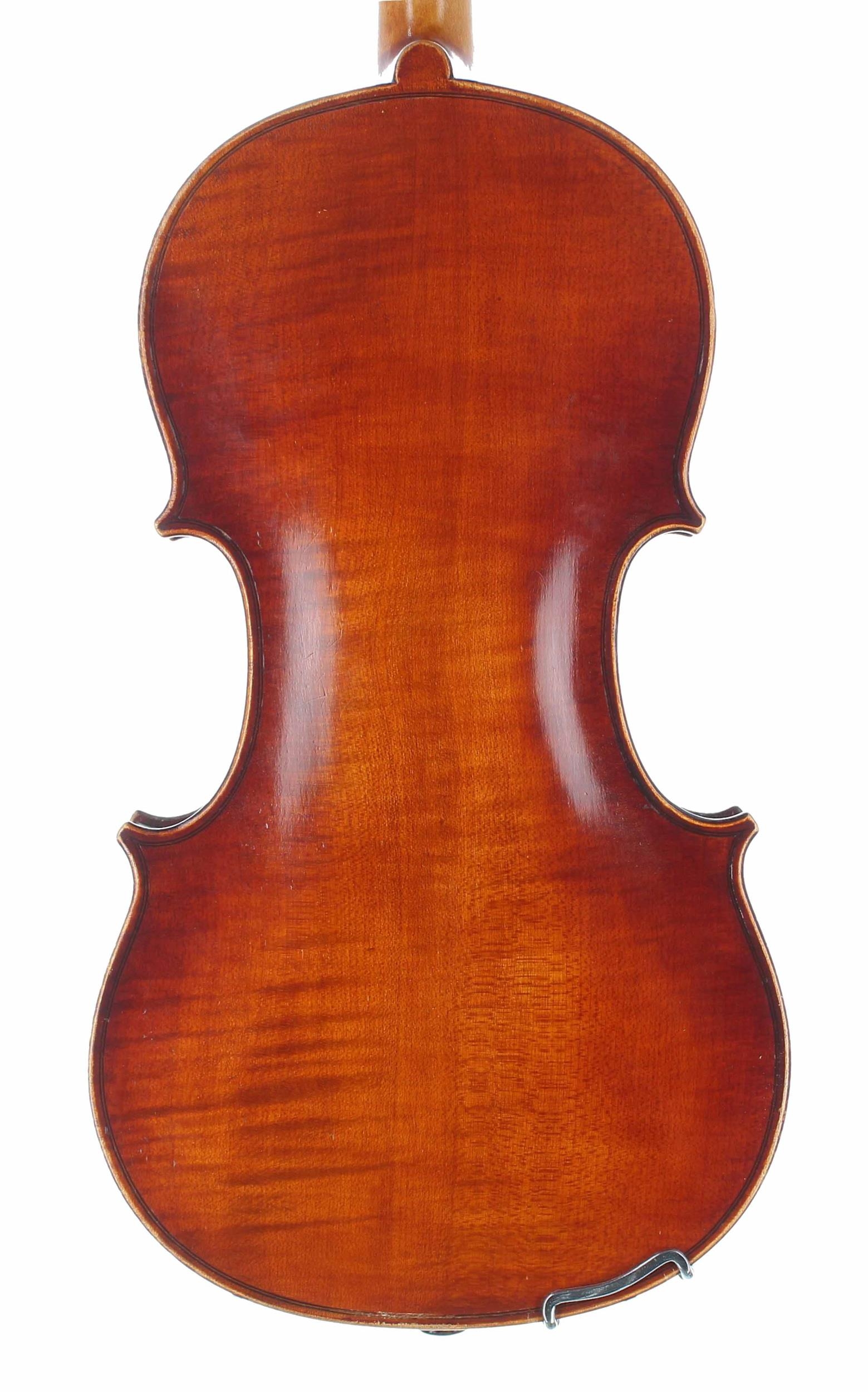 Good Mittenwald half size violin by Neuner & Hornsteiner, the one piece back of faint medium curl - Image 2 of 3