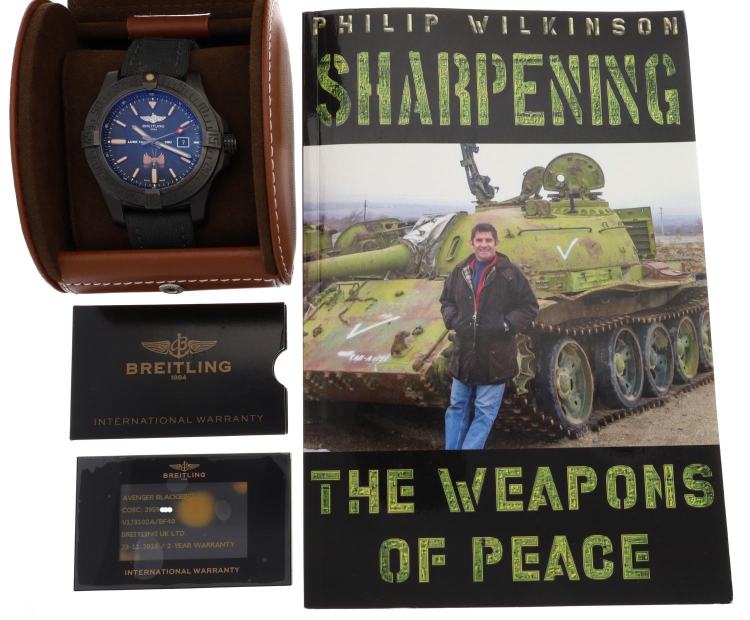 Rare and Unique Breitling Avenger Blackbird 'Special Reconnaissance Unit' Limited Edition DLC - Image 4 of 9