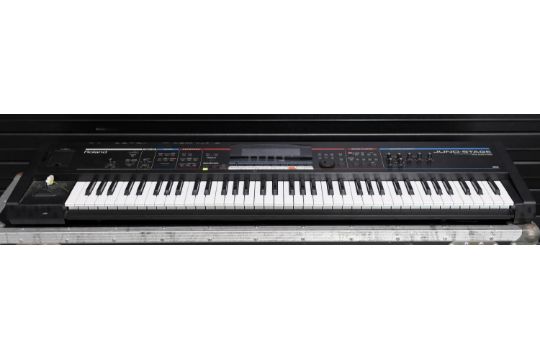 Status Quo - stage used Roland Juno-Stage 128 Voice Expandable synthesizer keyboard, made in - Image 6 of 10