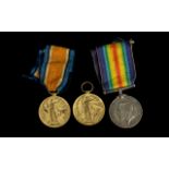 WW1 Pair British War and Victory Medal, Awarded to S-23753 PTE J GRANT R HIGHRS. Together with a