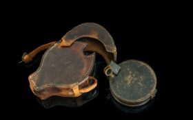1922 Prismatic Compass In Fitted Leather Case