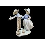 Lladro Figure No. 5385, 'Lladro Figurine