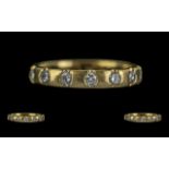 Ladies 18ct Gold Diamond Set Full Eterni