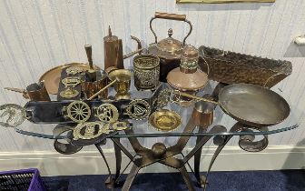 Large Amount of Copper, Includes Hammere