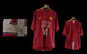 Manchester United Interest - signed Manchester United Nike shirt, size XL. One signature, unable