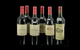 Drinker's Interest - Six Bottles of Red Wine, comprising two bottles of Chateau Garreau Bordeaux