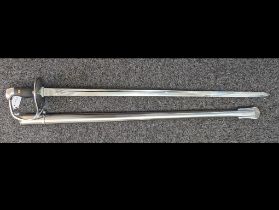 A Replica Display Purpose Only Officer's Sword, with safety blade.