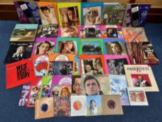 Collection of Vinyl Albums and 45's, 40 albums including Country & Western, Folk, Jazz, Frank