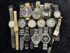 Collection of Fashion Watches, 14 in total, various makes and designs.