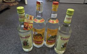 Drinker's Interest - Two Bottles of Dillon Rhum Blanc Martinique, 55%, litre bottles, together