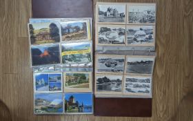 Collection of Stamps & Postcards, including album of WWF first day covers, Great Britain