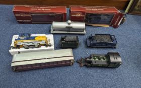 A Large Collection of Railway Items - To Include Two Boxed Bachmann Big Haulers, Together with A