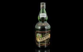 Drinker's Interest - Rare Gordon Graham's Black Bottle Scotch Whisky, 70cl, 40% volume. An old
