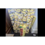 A Crayola Floating Photo Wall Shelf - Together with A Large Minions Canvas.