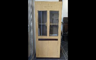 Tall Patek-Philippe Shop Display Cabinet supplied to Authorised dealers only. The Birds Eye Maple