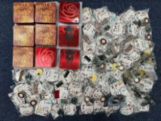 Box of Assorted Collectible Badges, various designs and shapes, together with a quantity of