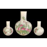 Chinese Vase with peach and bat decorati