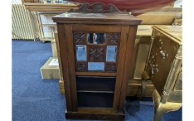 Late Victorian Music Cabinet, mirrored a