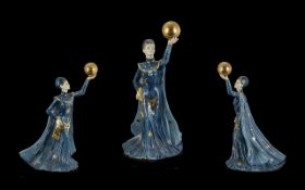 Wedgwood Hand Painted Ltd and Numbered Edition Bone China Figure ' Galaxy ' Collection - The