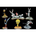 Wedgwood Looney Tunes Collection (6) figures in total. To include Road Runner, Daffy Duck,