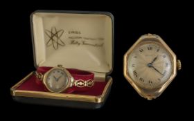Rolex - Ladies 15 Jewels 9ct Gold Mechanical Wrist Watch. Full Hallmark for London 1923. Working