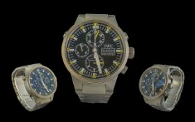 International Watch Company ( IWC ) Schaffhausen Gents Automatic - Rattrapante Ref. 3715 Chronograph