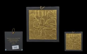 Wedgwood Black Basalt / Jasper Ware Limited & Numbered Edition of 3000 Plaques ''Beloved of The