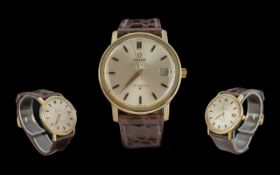 Omega Constellation Automatic Chronometer Gold on Steel Cased Gents Wrist Watch, features Just