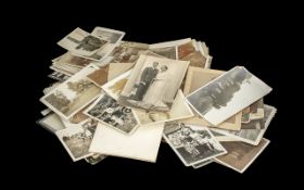 Postcard Interest - Box of Mixed Postcards, includes Wartime, topographical and some photographs.