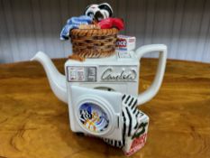 Cardew Design Limited Edition Novelty Teapot in the form of a Washing Machine, No. 2015/5000.