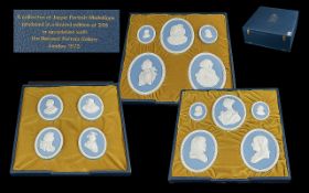 Jasper Portrait Medallions by Wedgwood A Limited Edition of 200 Sets produced in Association with