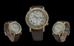 Accurist London Greenwich Commemorative Chronograph Grand Complication Ltd Edition Wrist Watch.