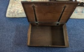 Antique Wooden Cutlery Box, measures 12.