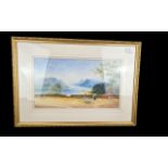 Pair of Framed Watercolours by B Ellison