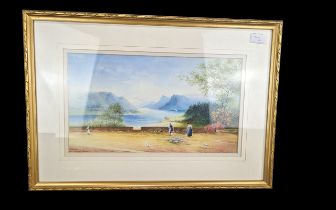 Pair of Framed Watercolours by B Ellison