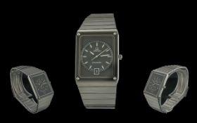 Omega Seamaster Stylish Dynamic 1430 Cal Quartz Stainless Steel Ladies Wrist Watch. c.1980's.
