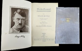 1938 German Edition of Mein Kampf - Adolf Hitler.