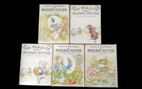 Five Sets of The World of Beatrix Potter Collection Books, in good condition.