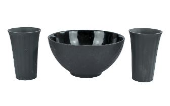 Wedgwood 'Night & Day' bowl and two beak