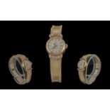 Omega - Ladymatic 18ct Gold and Diamond