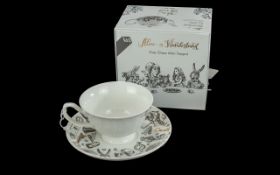 V & A Alice In Wonderland China Mini Tea