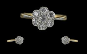Edwardian Period Ladies 18ct Gold and Pl