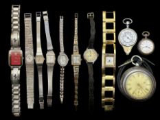 Collection of Fashion Watches + A Silver