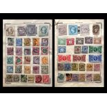 Stamps World 1854 To 1950 Col'n - Including Much Commonwealth Mint Or Used In 2 Matching Stanley