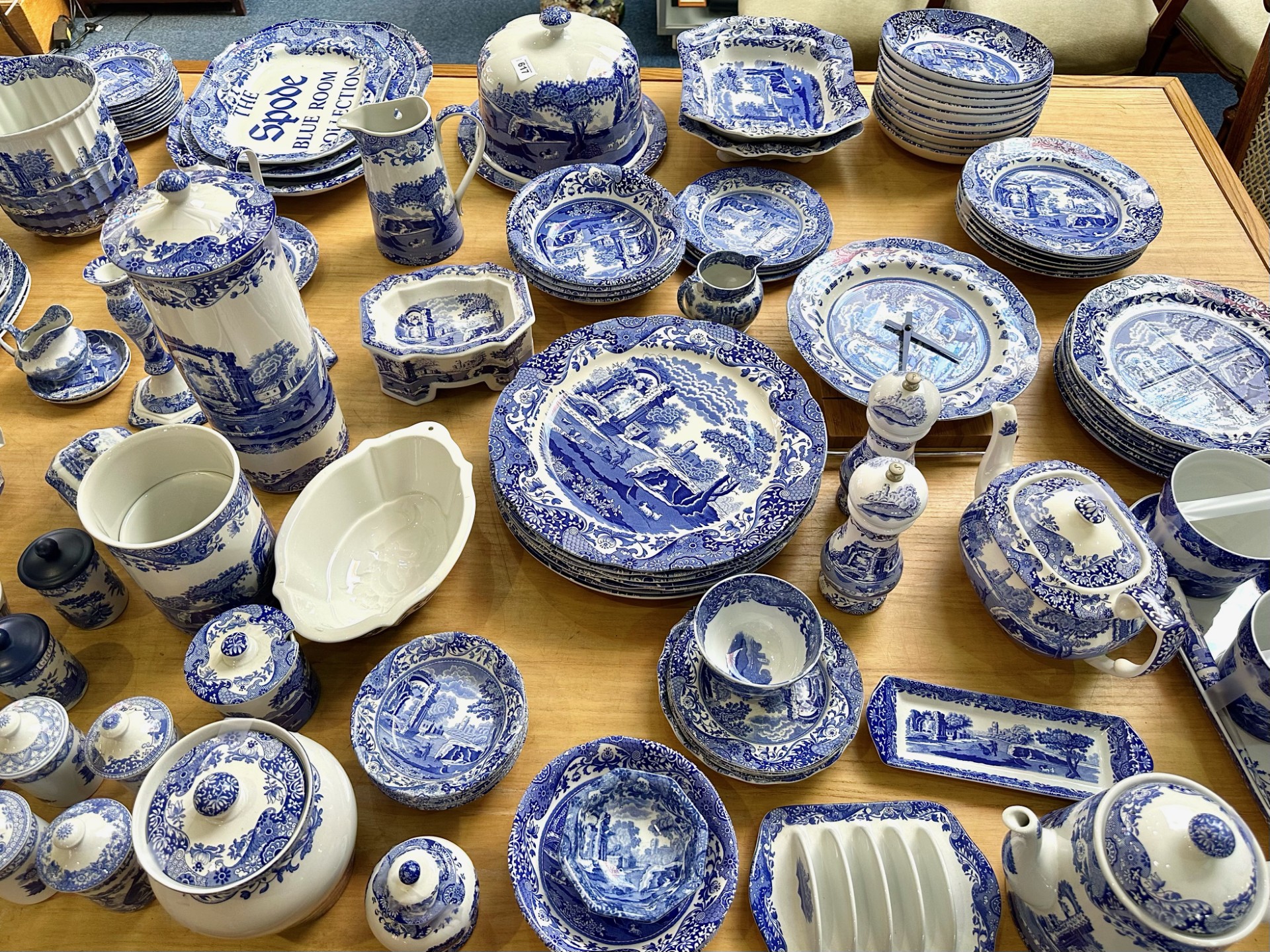 Large Quantity Of Spode Blue Italian Collection' - 'Blue Italian' Pattern, - Image 2 of 4