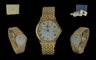 Raymond Weil Geneve Gents Gold on Steel Quartz Wrist Watch. Ref No 5568-2397527. Date of Purchase